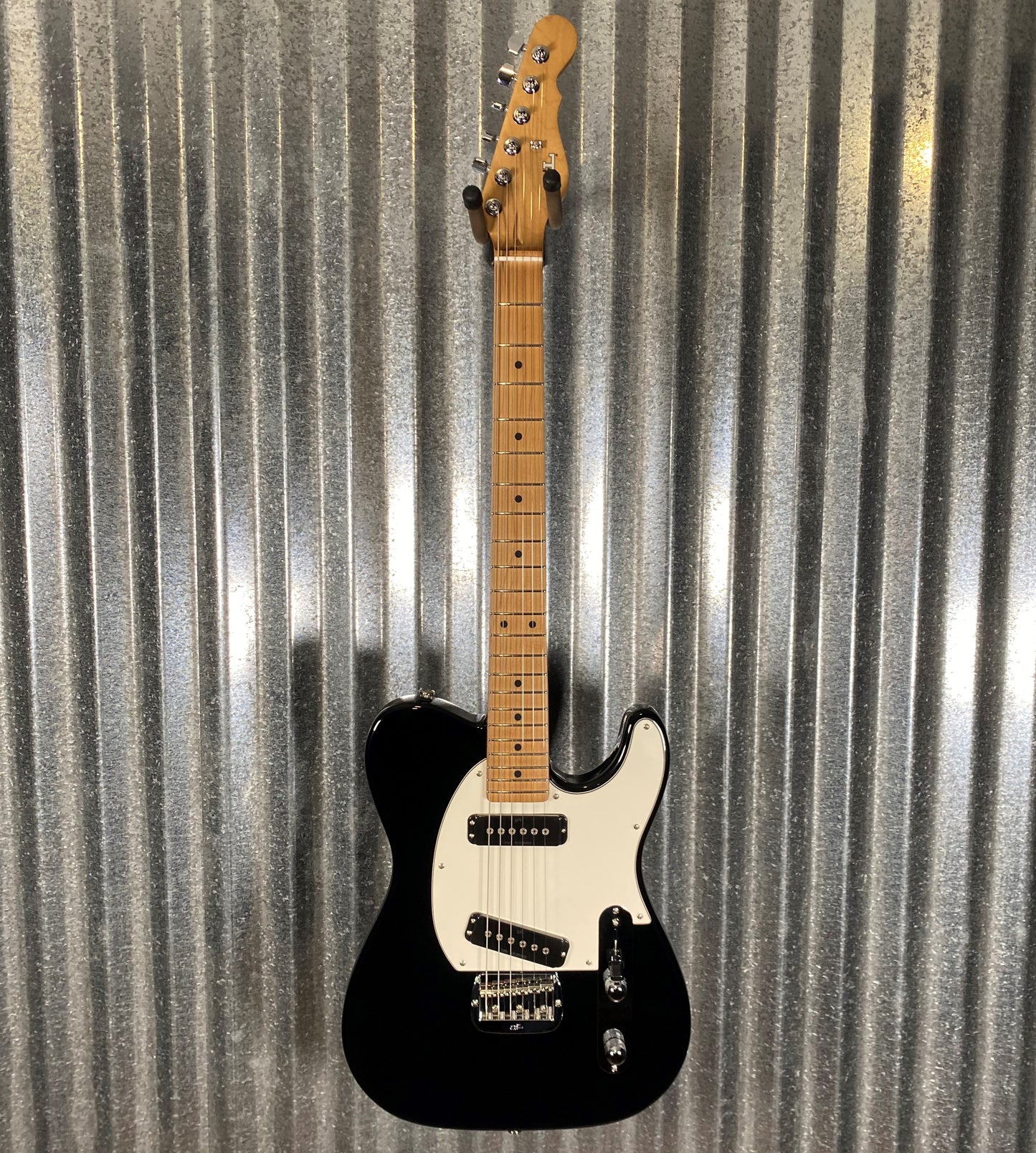 G&L USA ASAT Special Jet Black Guitar & Bag #5179 Used