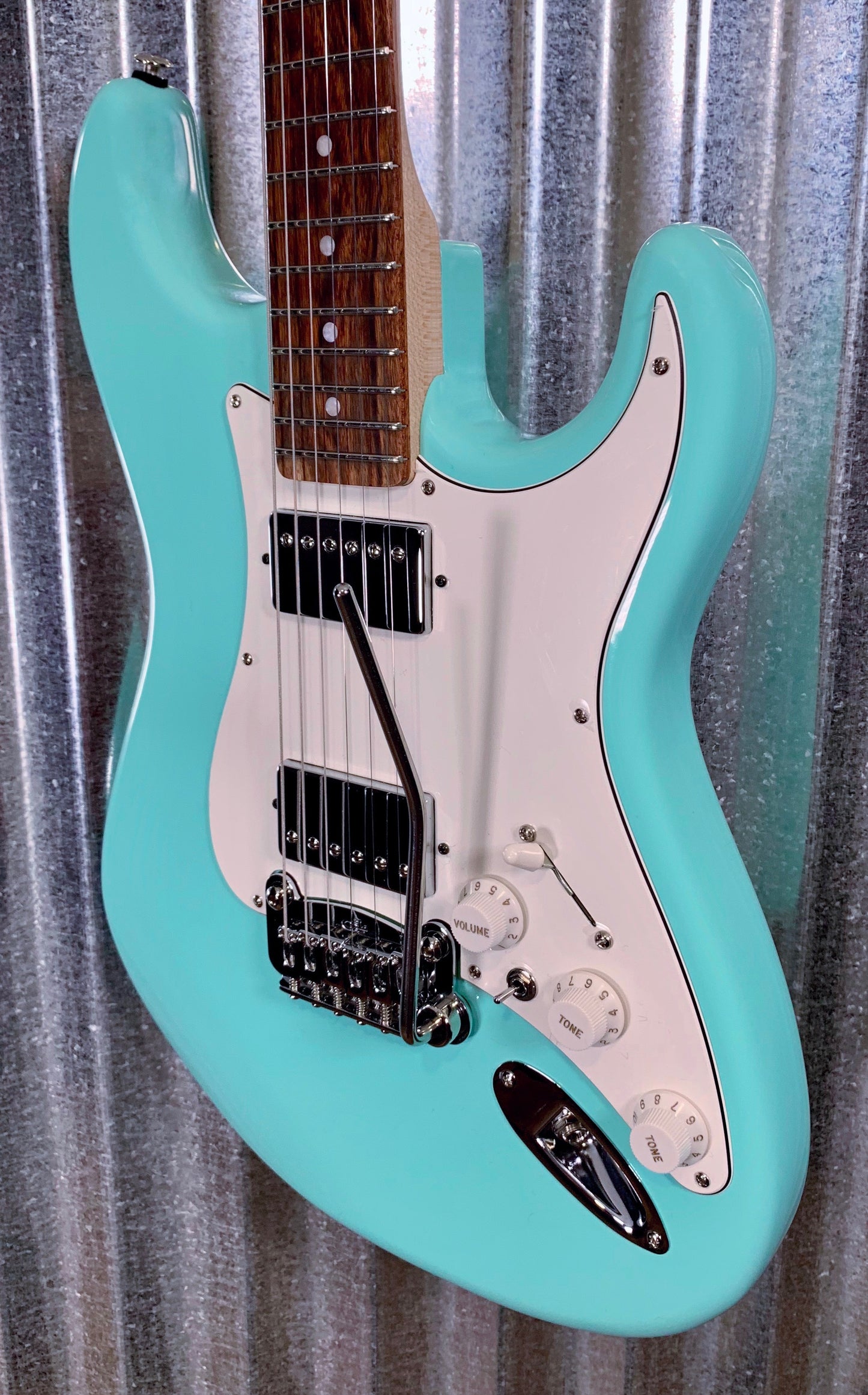 G&L USA Fullerton Custom Legacy HH Surf Green Guitar & Case 2019 #2107