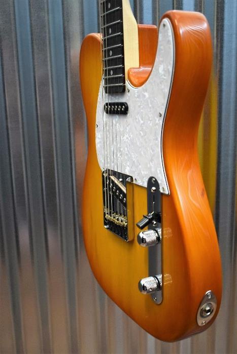 G&L Guitars USA ASAT Classic Honeyburst Electric Guitar & Case 2016 #8075