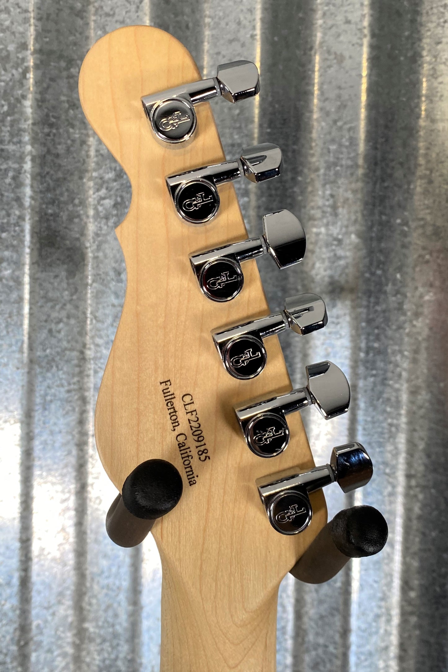 G&L USA Limited Edition ASAT Classic Thinline Semi Hollow 2 Tone Goldburst Metallic Guitar & Bag #9185 Blem
