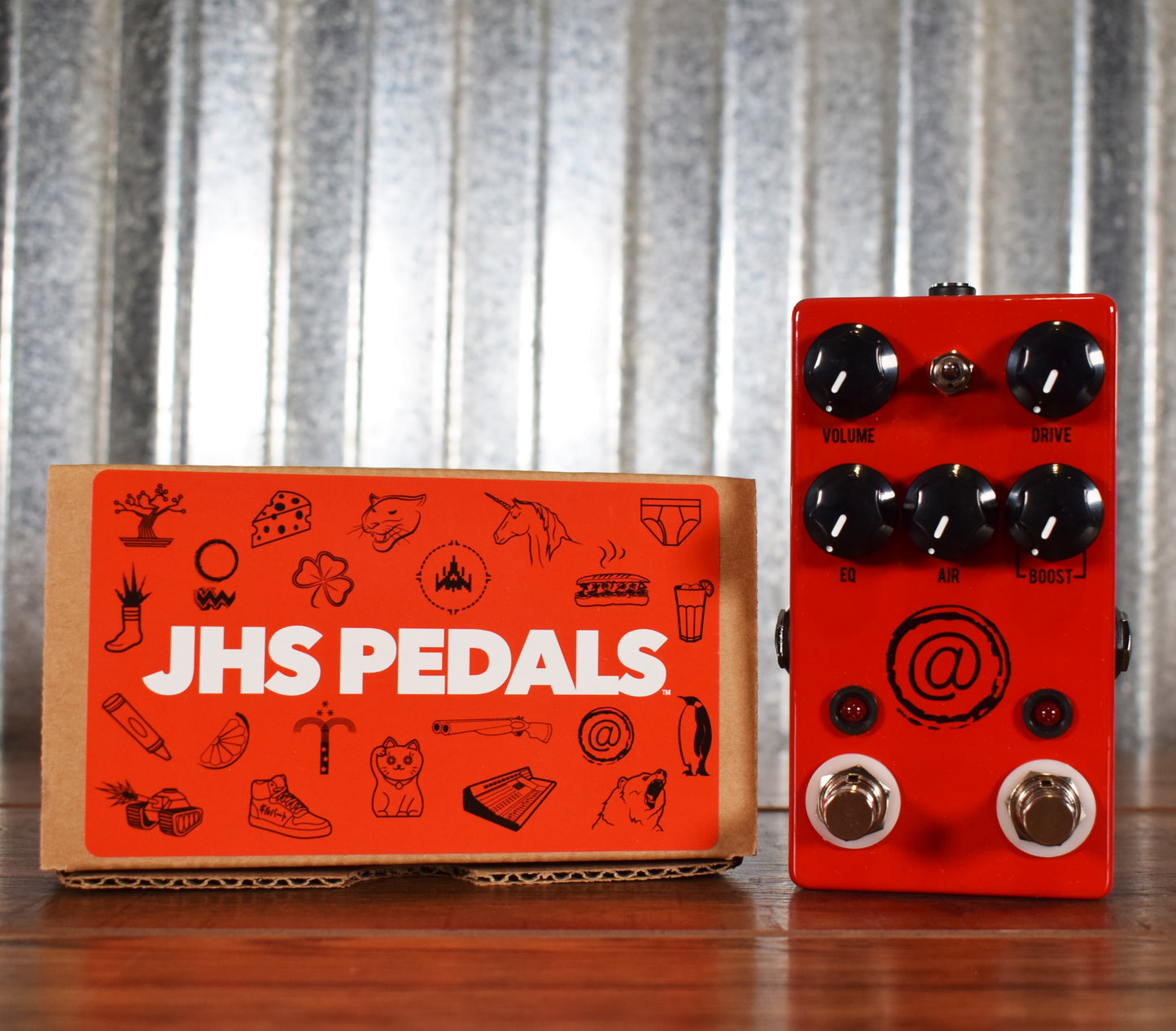 JHS Pedals The AT+Plus Andy Timmons Overdrive Boost Guitar Effect Pedal Demo