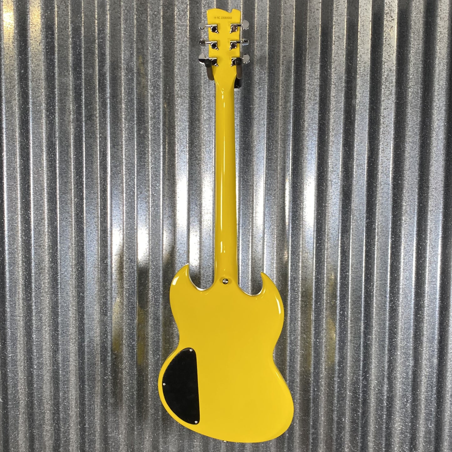 Westcreek Racer Offset SG Yellow Solid Body Guitar #0068 Used