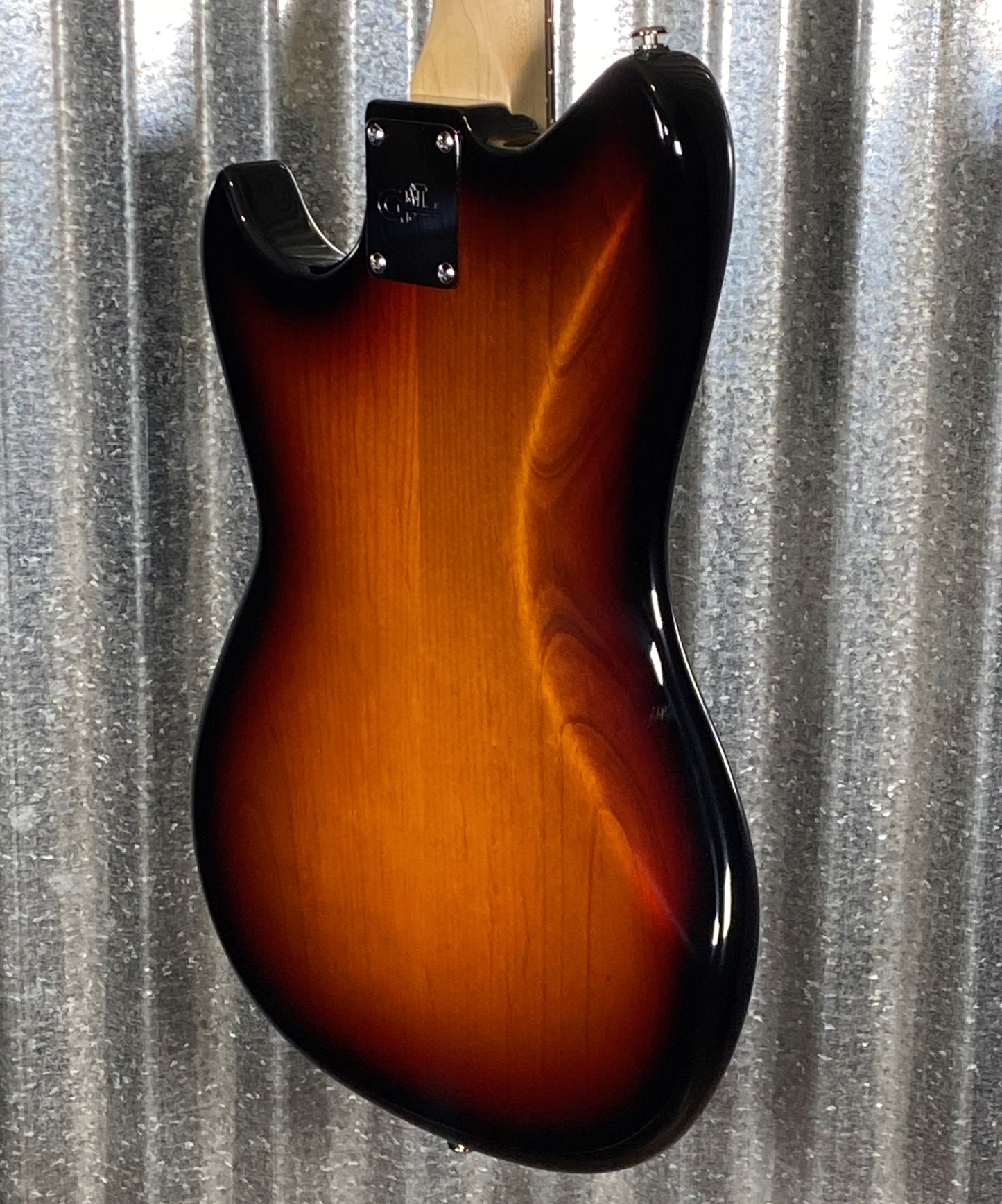 G&L USA Custom Fallout 4 String Short Scale Bass 3-Tone Sunburst & Bag #0134