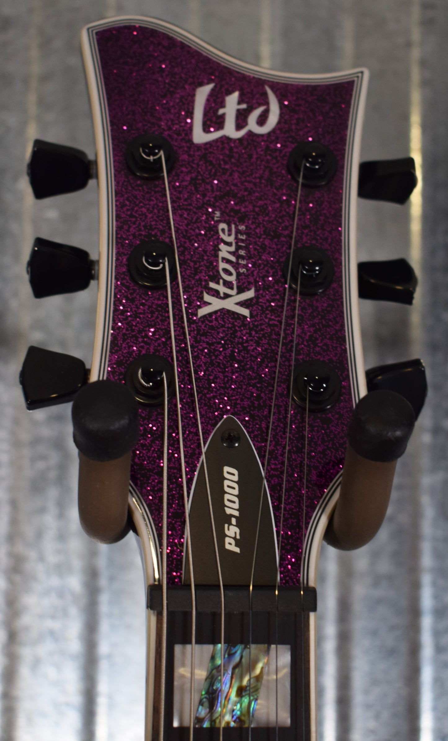 ESP LTD PS-1000 Purple Sparkle Semi Hollow Guitar XPS1000PSP #1639