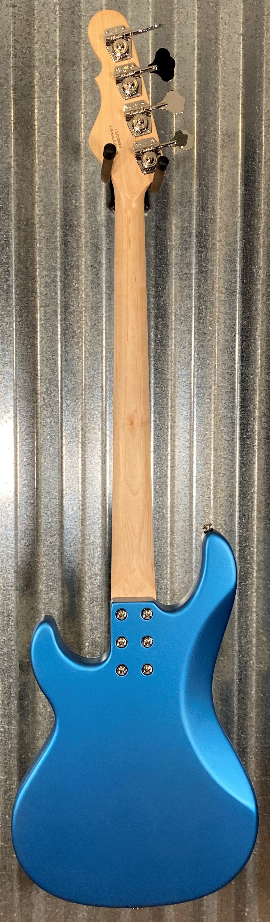 G&L USA SB-2T Tone Mod Lake Placid Blue Frost 4 String Bass & Case #6003