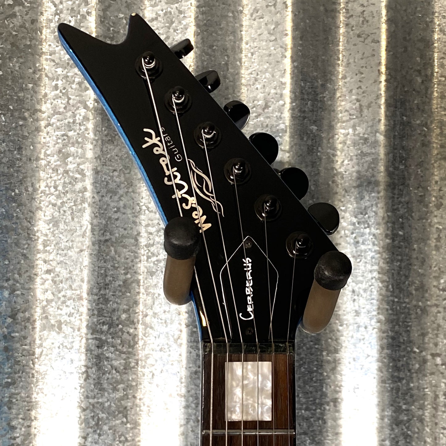 Westcreek Cerberus V Stardust Blue Guitar #0165 Used