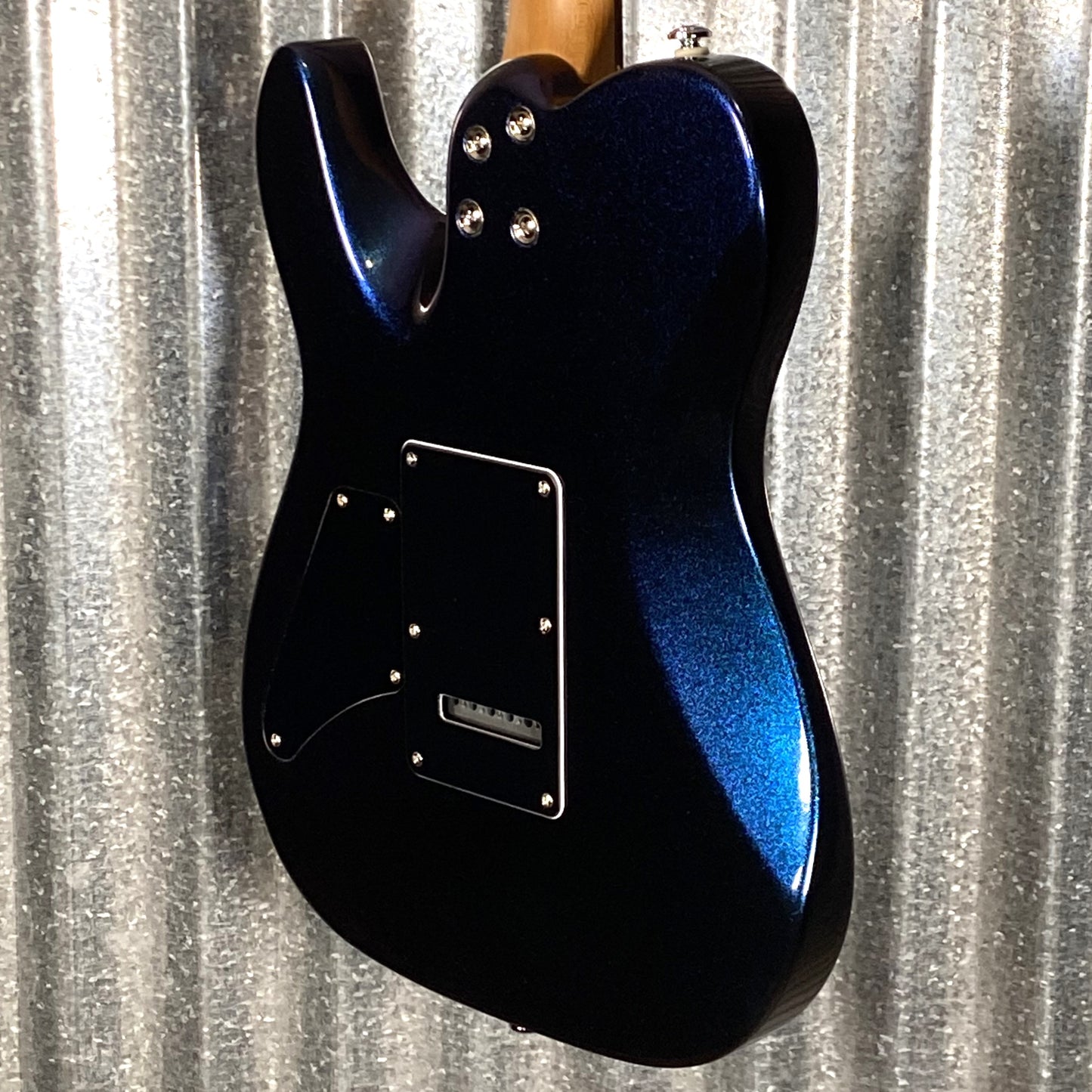Musi Virgo Fusion Telecaster Deluxe Tremolo Indigo Blue Guitar #0421 Used