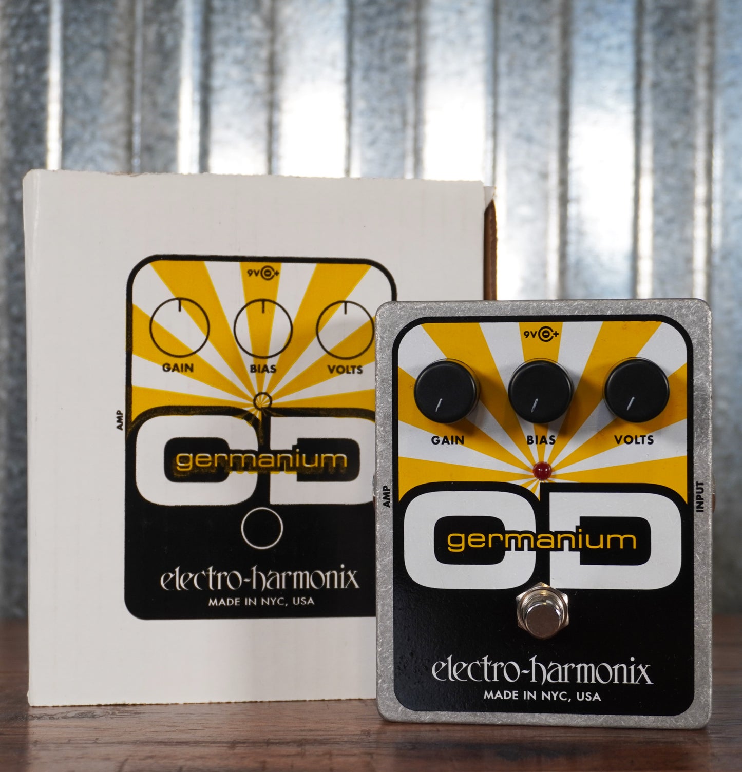 Electro-Harmonix EHX Germanium OD Overdrive Guitar Effect Pedal