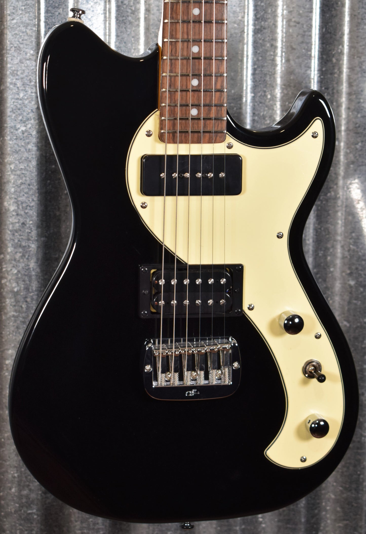 G&L Tribute Fallout Gloss Black Guitar #2322 Used
