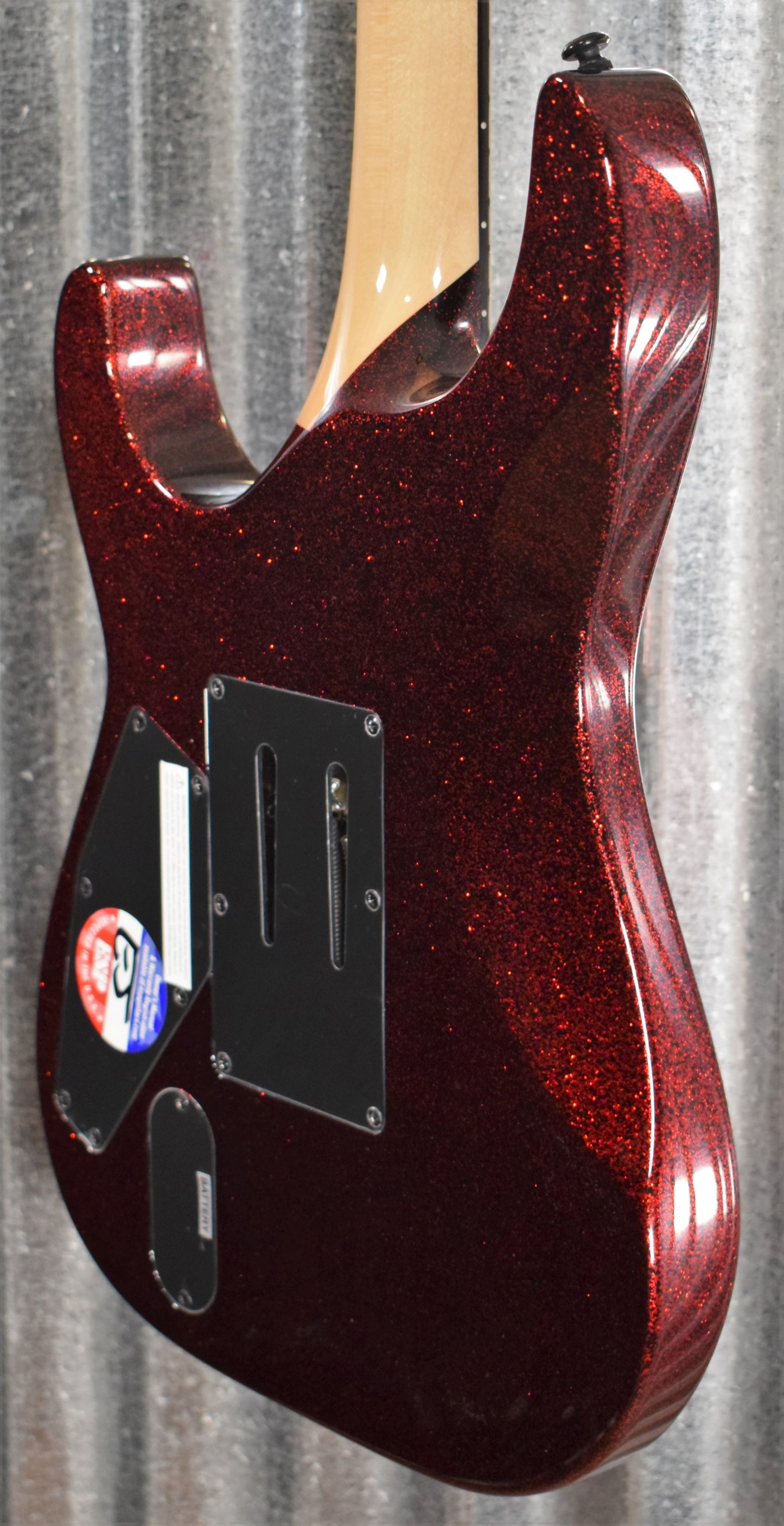 ESP LTD Kirk Hammett Sparkle Ouija Red EMG Limited Edition Guitar & Case #193