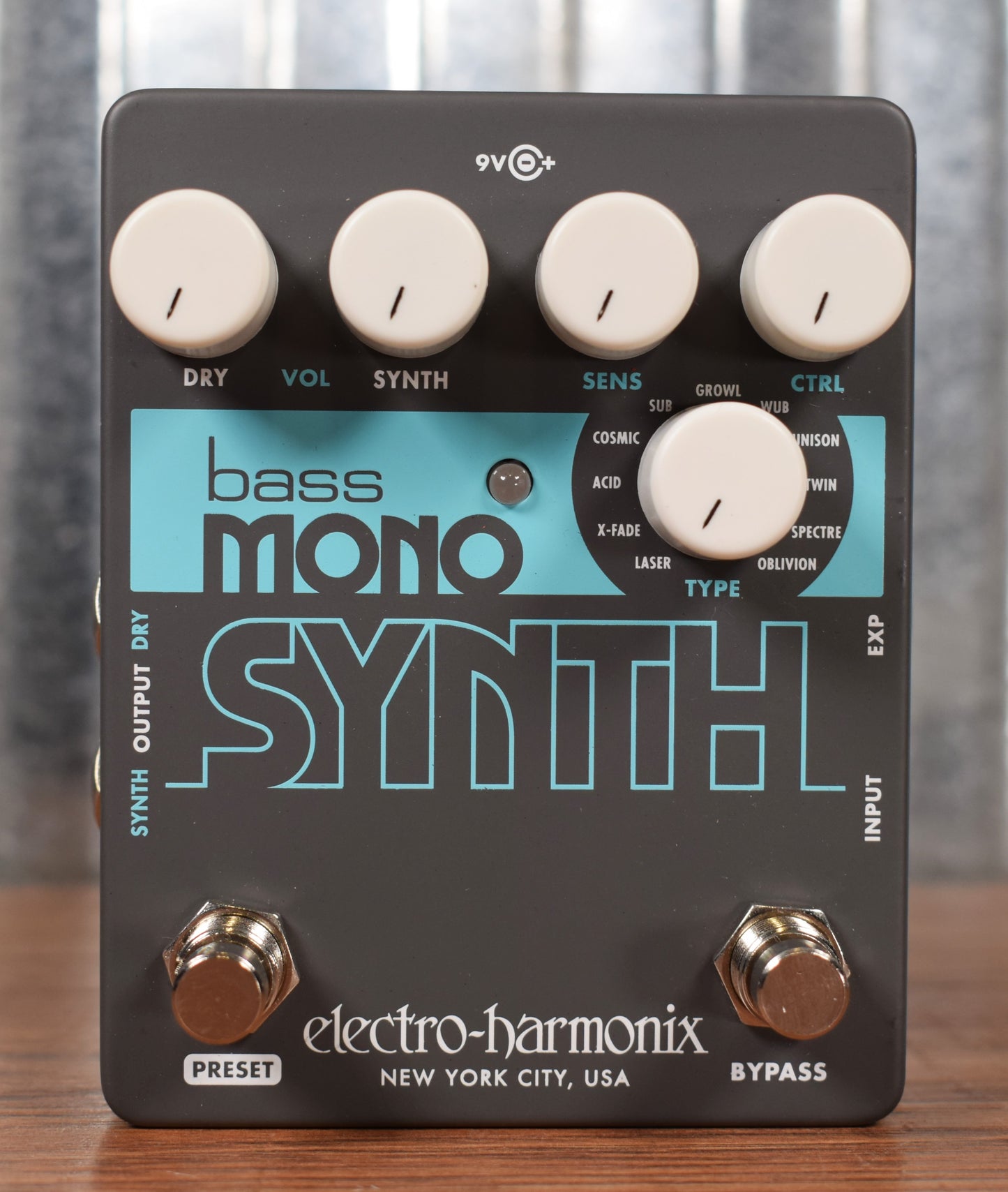 Electro-Harmonix EHX Bass Mono Synth Bass Synthesizer Effect Pedal