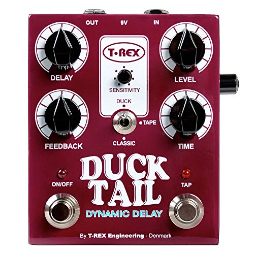 T-Rex Engineering Duck Tail Dynamic Delay Electric Guitar Effect Pedal Demo #657