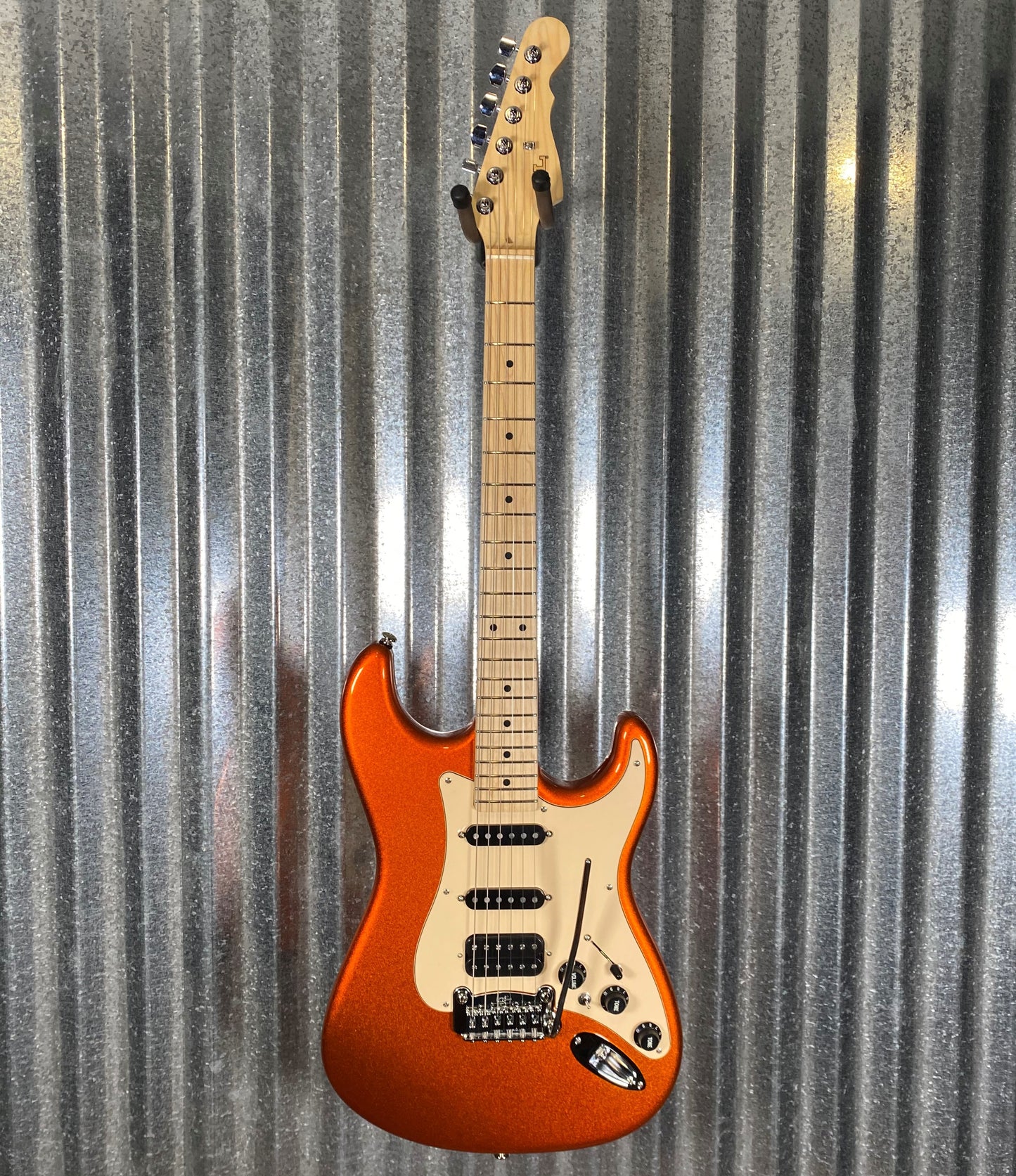 G&L USA Legacy HB Tangerine Metallic Guitar & Bag #5090 Used