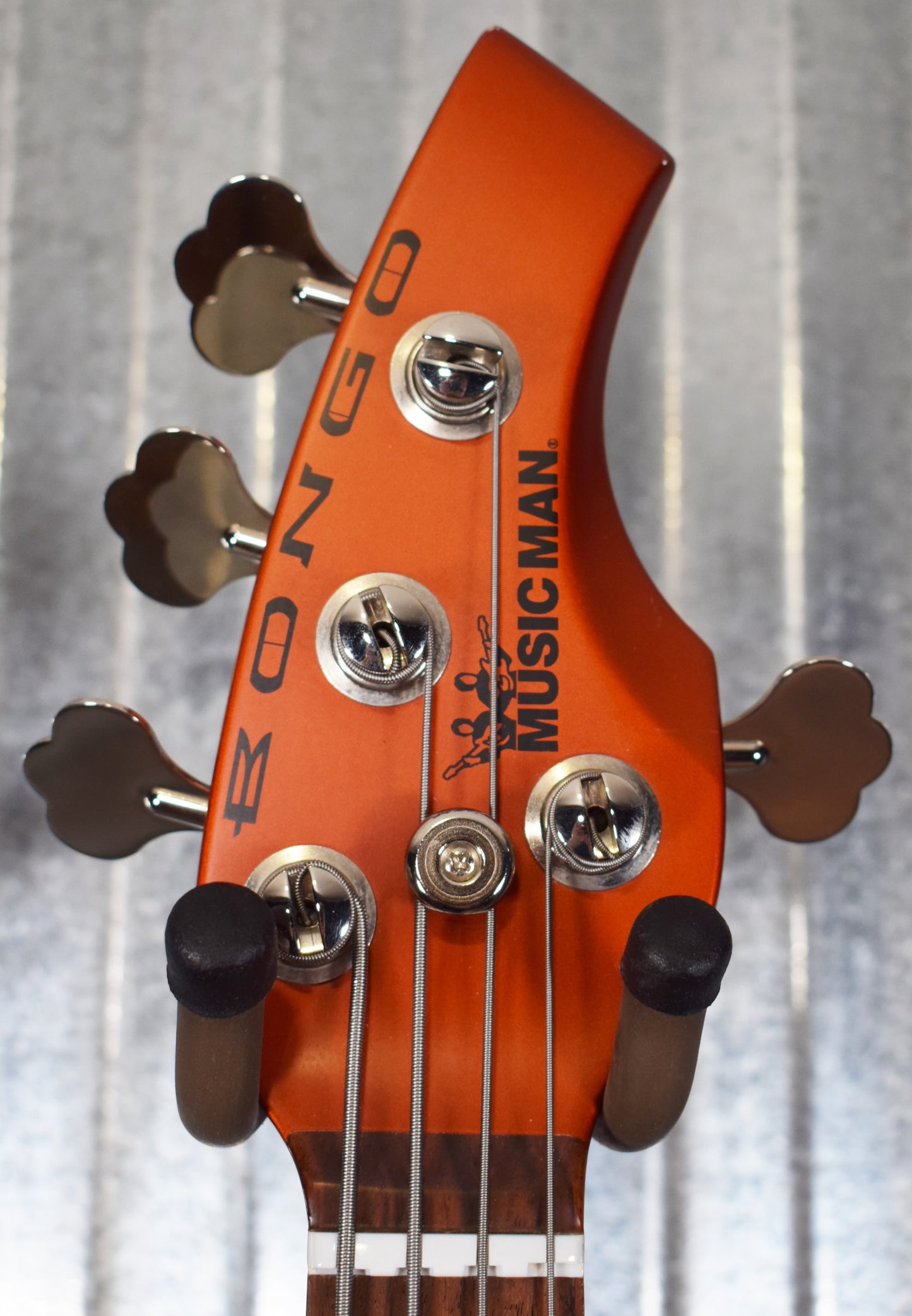 Ernie Ball Music Man 2003 Bongo HH 4 String Active Bass Lava Pearl & Case #F08386 Used