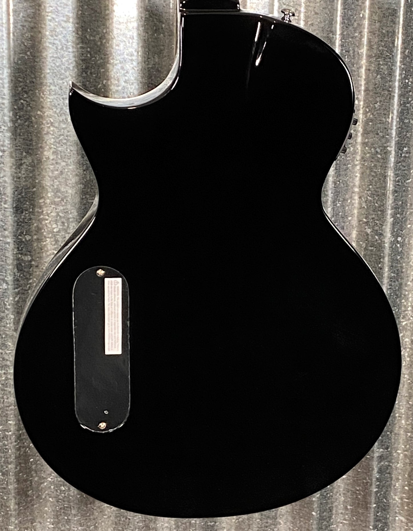 ESP LTD Thinline TL-6 Acoustic Electric Black Guitar LTL6BLK #1248 Used