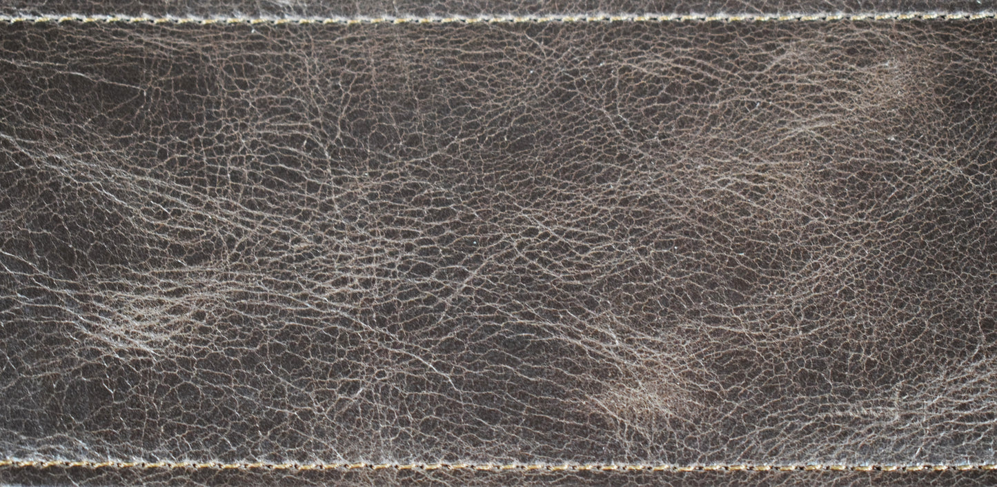 LOCK-IT Straps Leather Series 2-3/4" Brown Guitar Bass Strap 039 L2.75 BRN