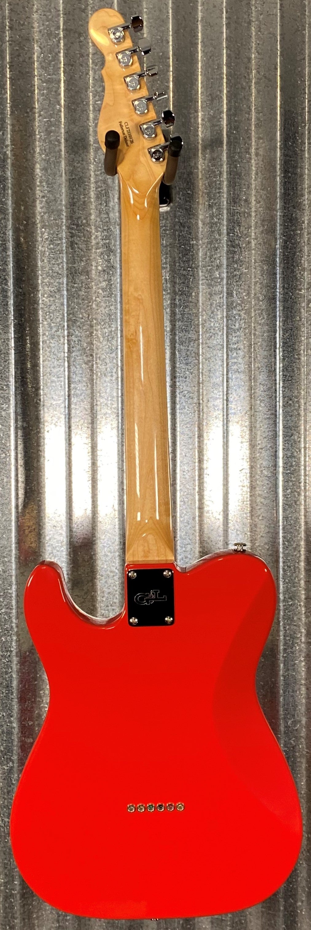 G&L USA Fullerton Deluxe ASAT Classic Fullerton Red Guitar & Bag Blem #0126