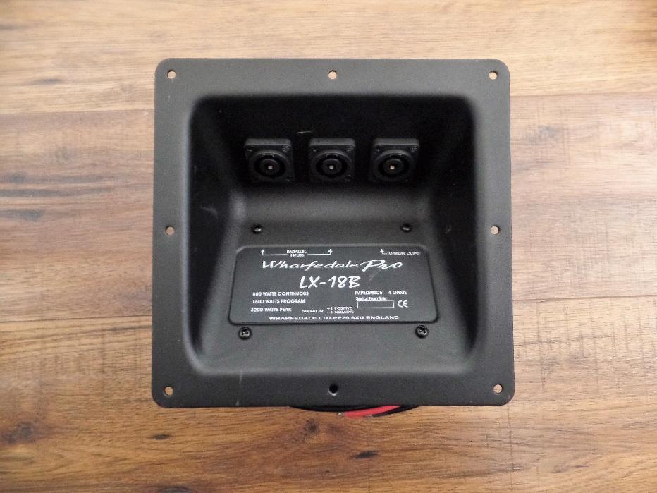 Wharfedale Pro LX-18B Crossover Assembly 4 OHM Part # 600-9750000010R