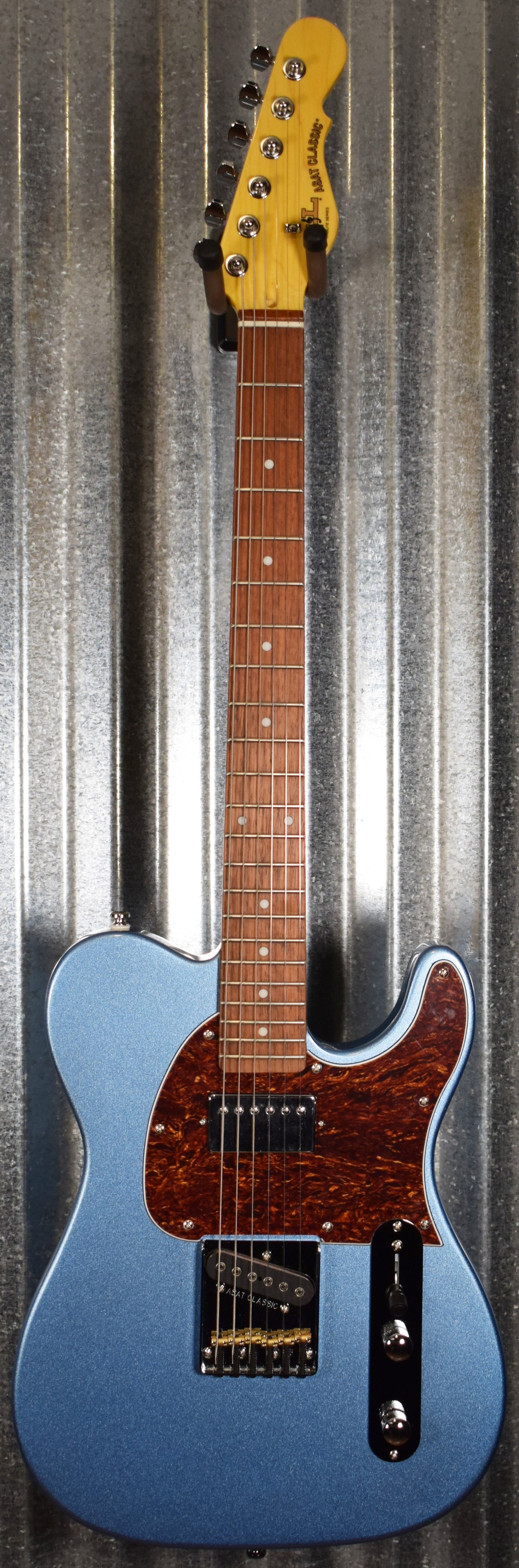 G&L Tribute ASAT Classic Lake Placid Blue Guitar #1491 Used
