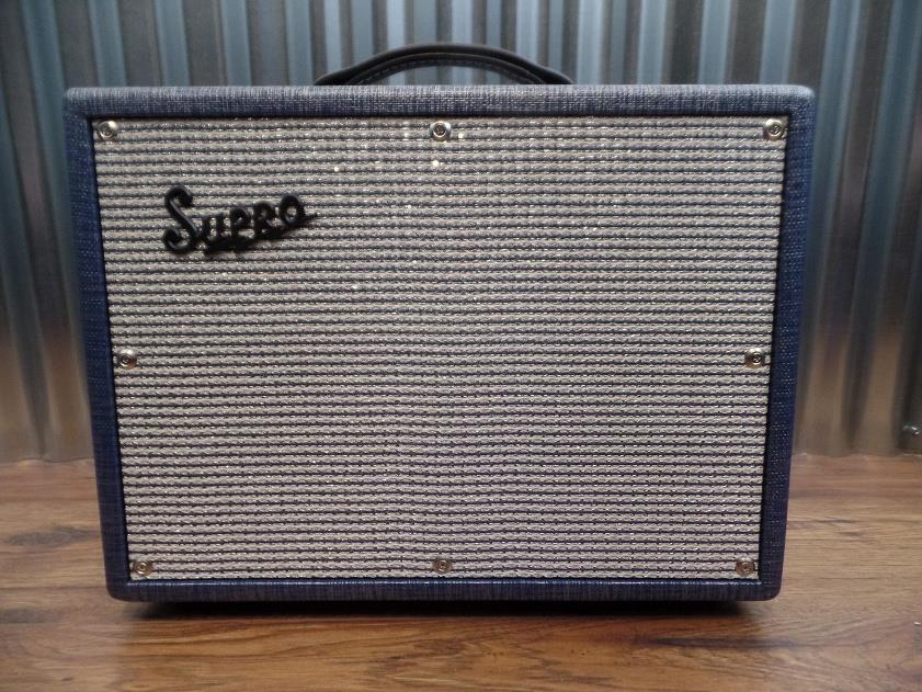 Supro USA 1622RT Tremo-Verb All Tube 25 Watt 1x10 Combo Amplifier #0311