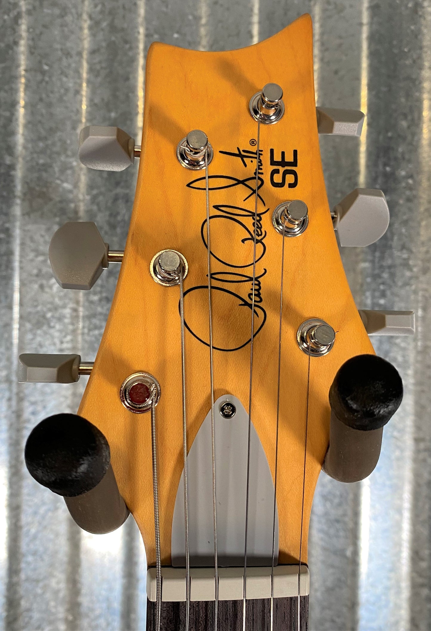 PRS Paul Reed Smith SE Silver Sky Dragon Fruit Guitar & Bag Blem #6497