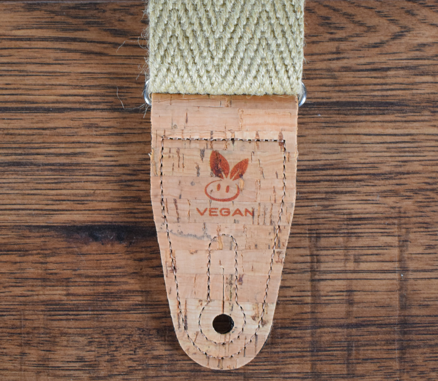 Levy's MH8P-007 2" Hemp Vegan Guitar Bass Strap Berry And Taupe