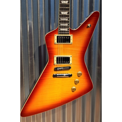 Hamer Guitars Standard Flame Top Cherry Sunburst Electric Guitar & Gig Bag #0058