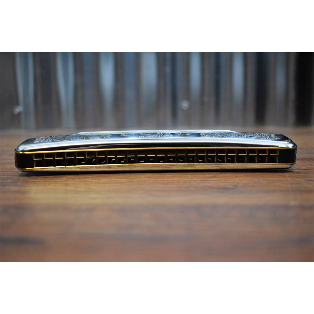 Hohner 1496 Echo 48 Hole Octave Tuned Harmonica Harp 1496/48 M1496017 Key of C