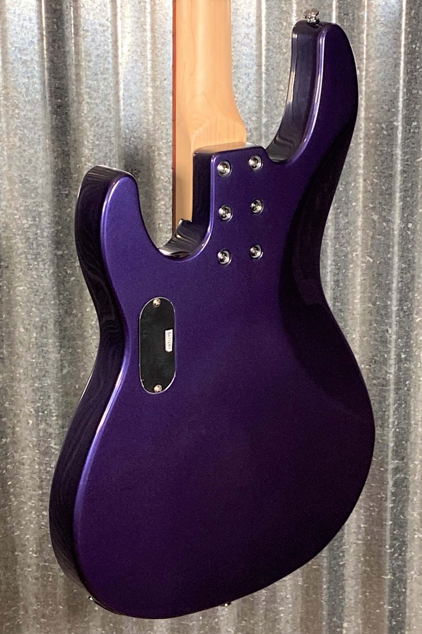 ESP LTD AP-204 4 String Bass PJ Dark Metallic Purple & Bag LAP204DMP #0843 Used