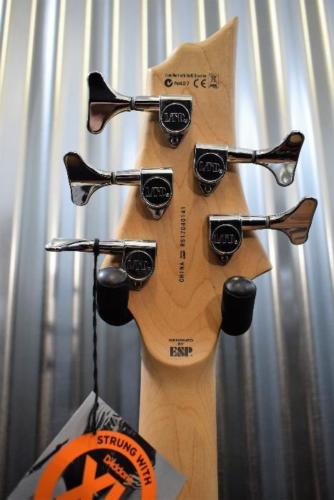 ESP LTD B-55 LH Left Handed 5 String Bass Black B55BLKLH #141