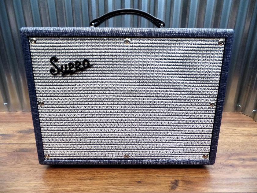 Supro USA 1622RT Tremo-Verb All Tube 25 Watt 1x10 Combo Amplifier #0771
