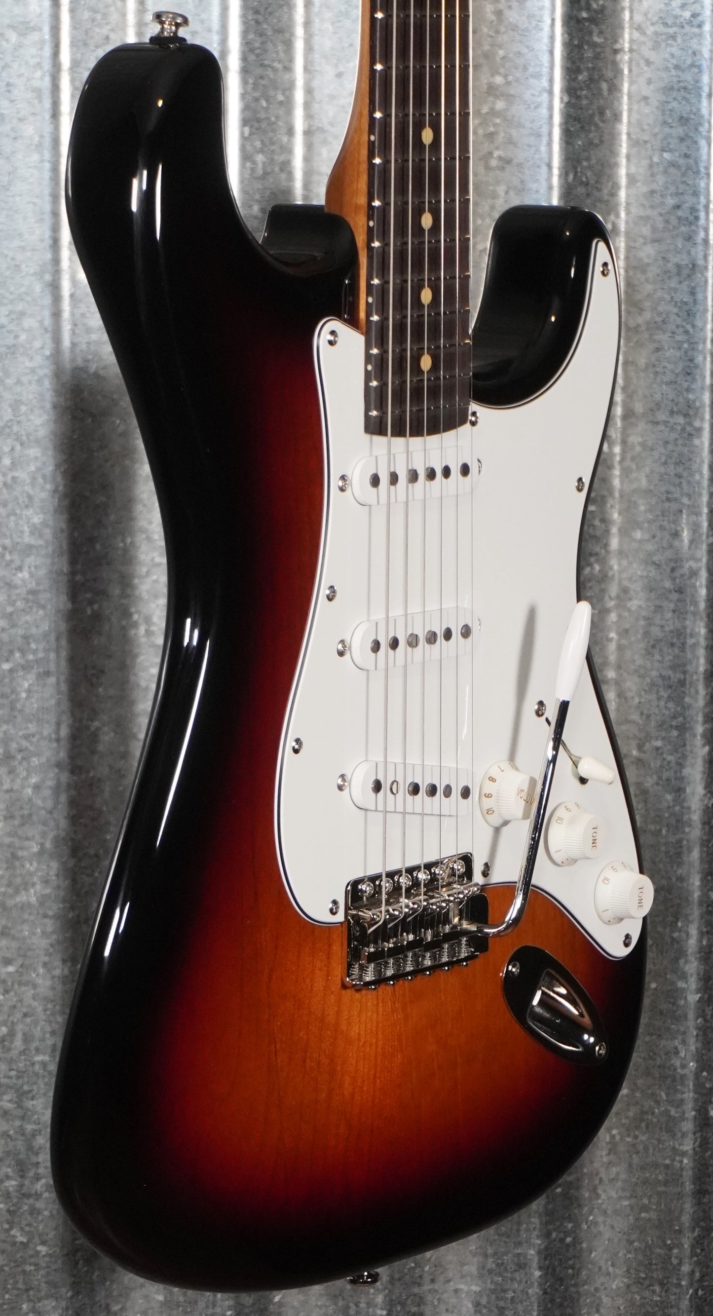 Modern Vintage MVS-64 60's Vintage Strat Guitar 3-Tone Sunburst #1009