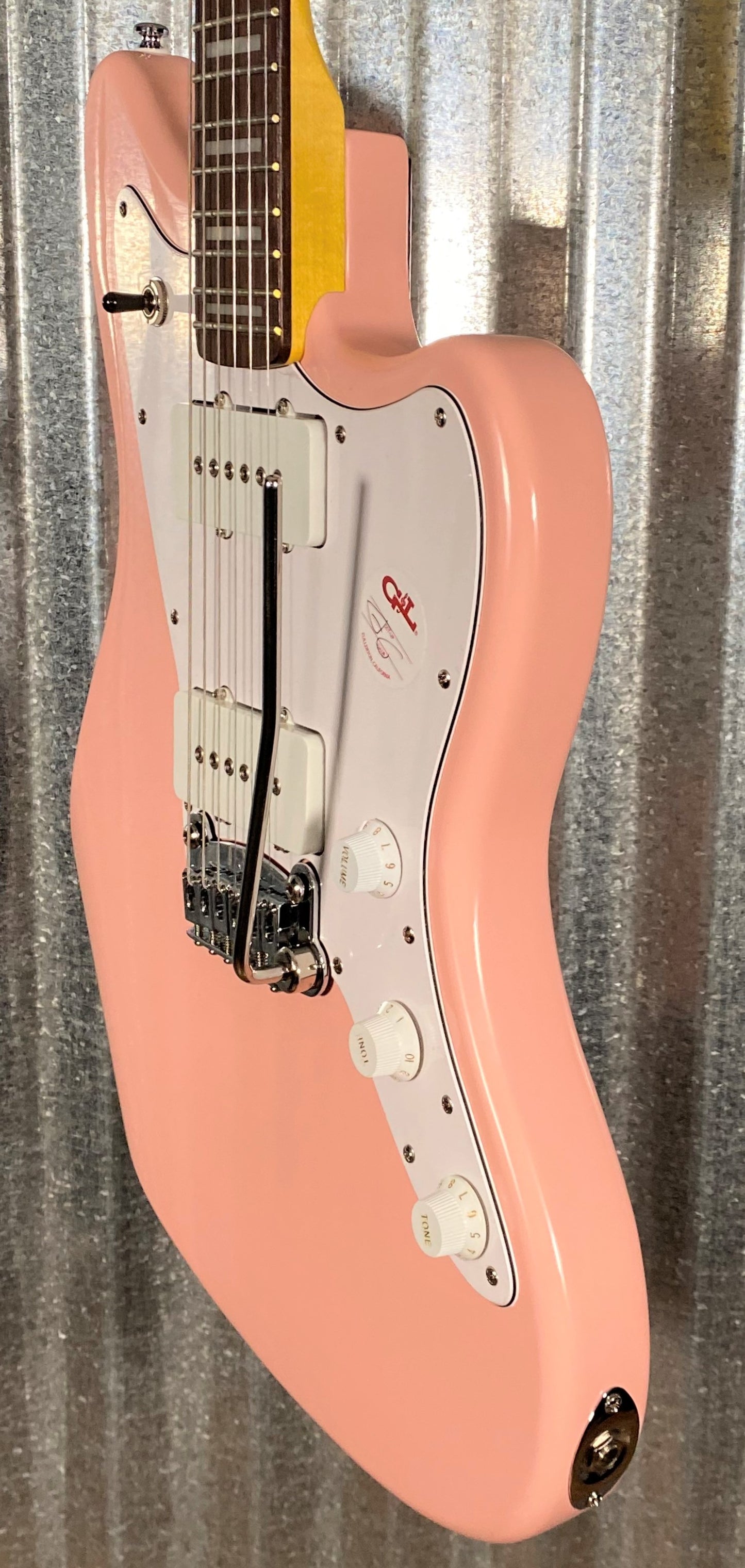 G&L Tribute Doheny Shell Pink Guitar #2802