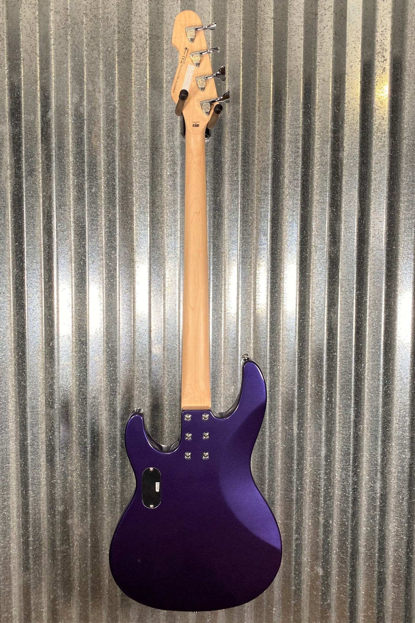 ESP LTD AP-204 4 String Bass PJ Dark Metallic Purple & Bag LAP204DMP #0843 Used