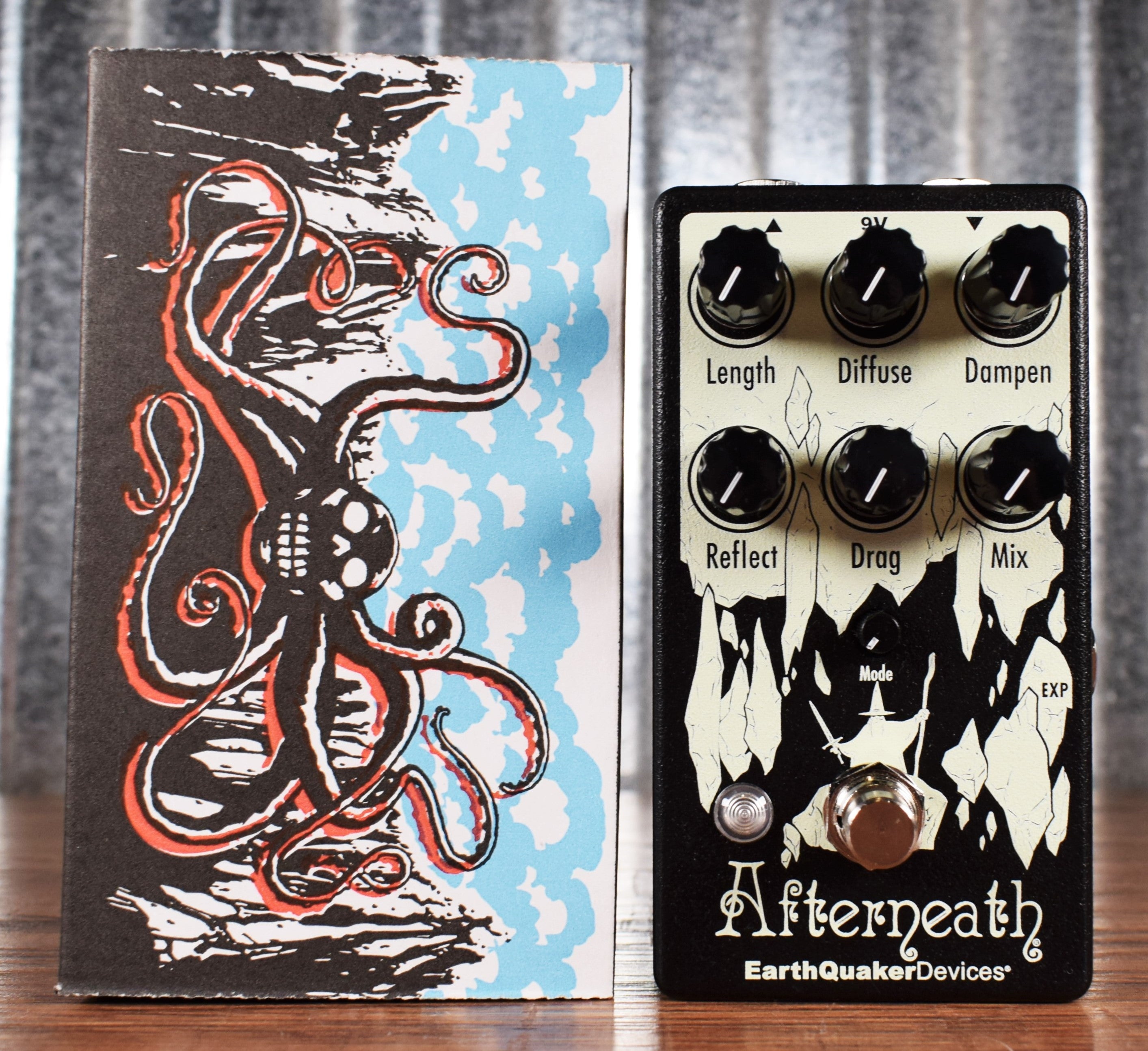 Earthquaker Devices Afterneath Otherworldly Reverberator V3 Guitar