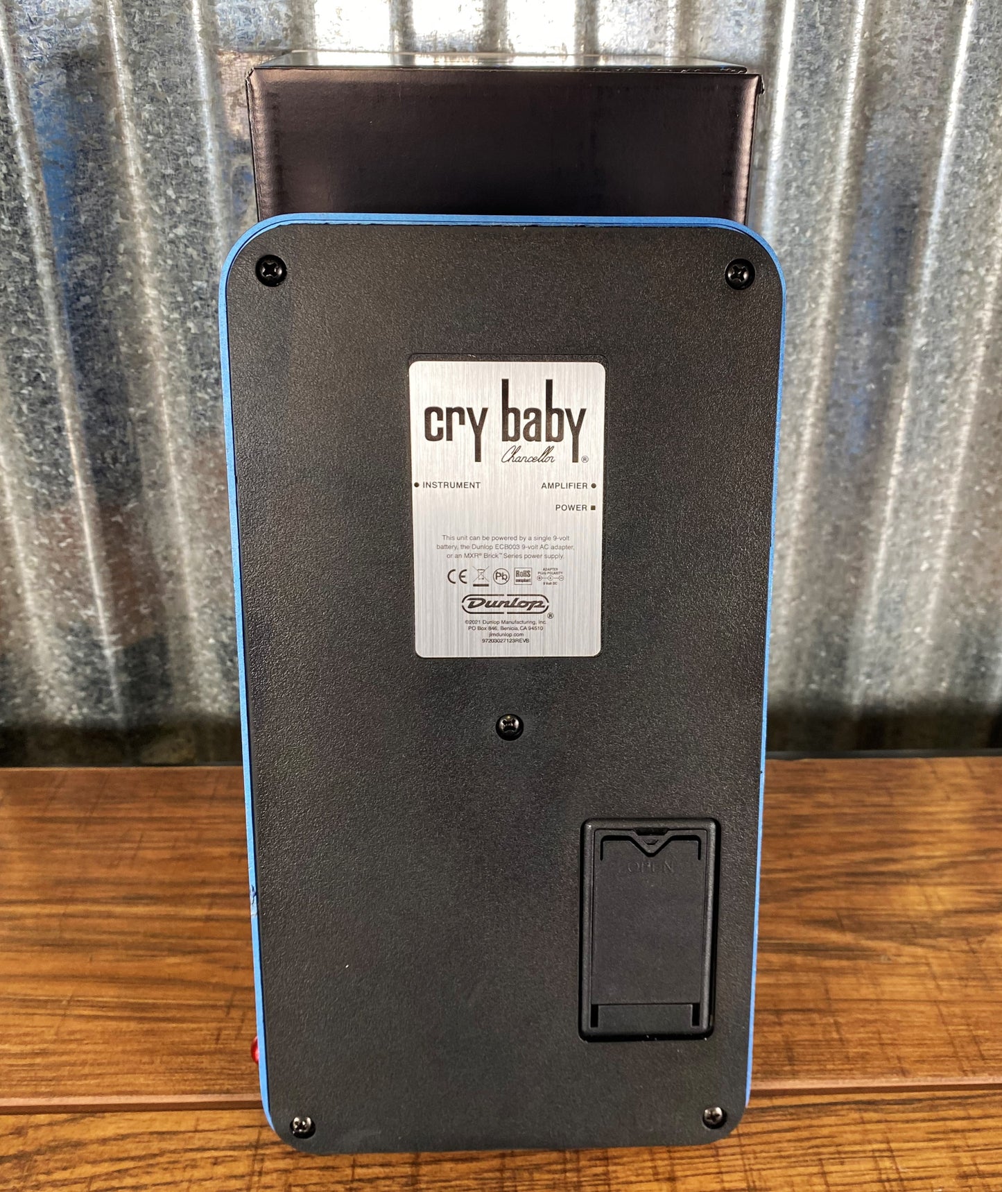 Dunlop JCT95 Justin Chancellor Cry Baby Wah Bass Effect Pedal