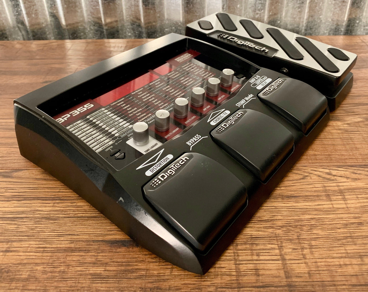 Digitech BP355 Bass Multi Effect Pedal with Expression B Stock