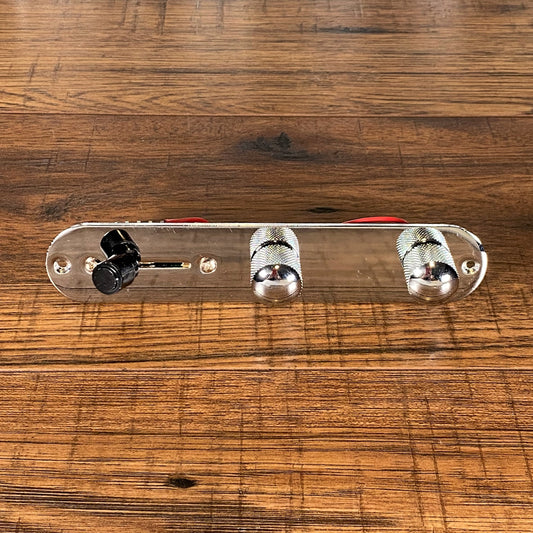 Guitar Project Parts PP-T51 Pre Wired Tele Control Plate Chrome