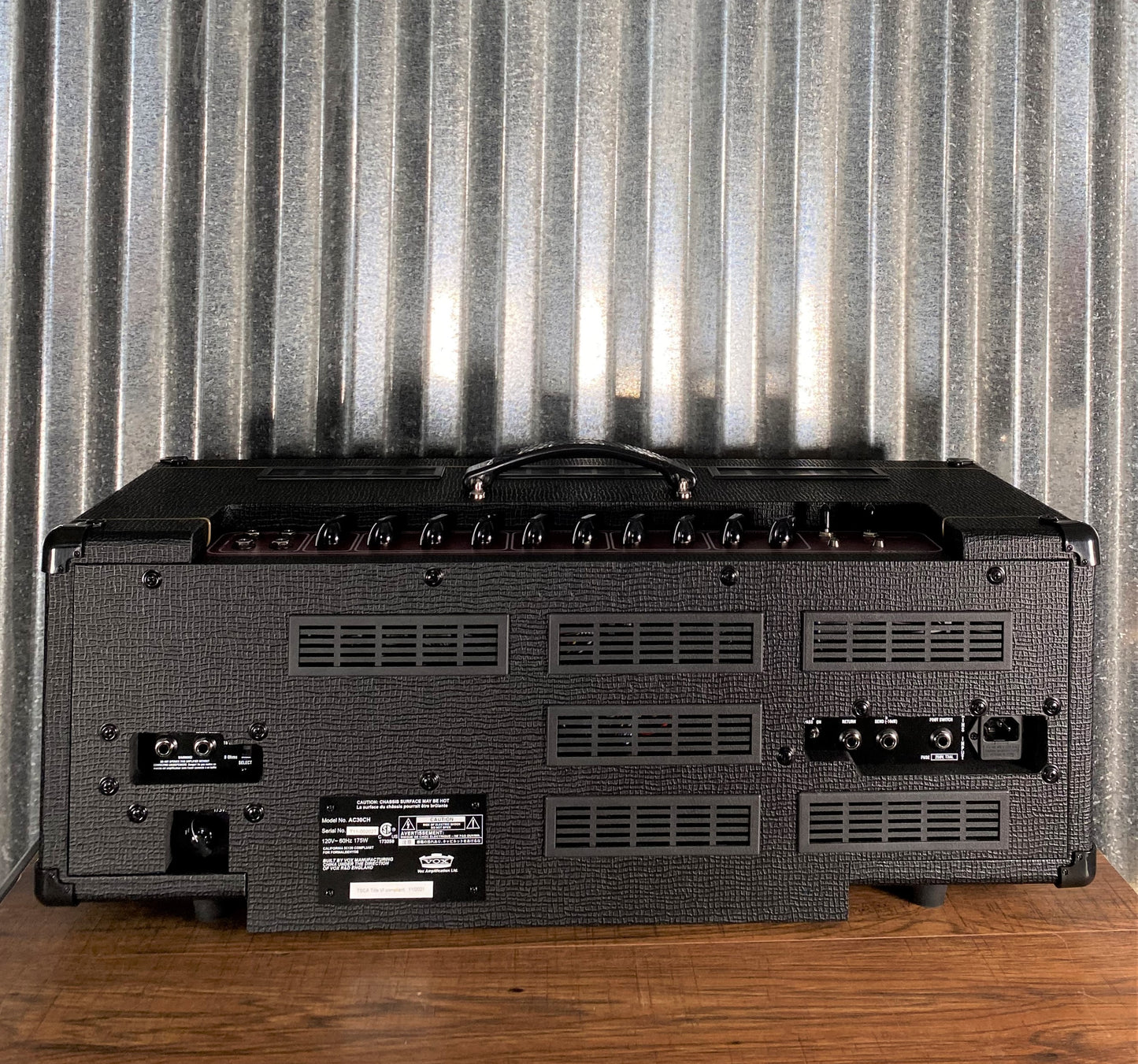 VOX AC30CH AC30 Custom Head 30 Watt Tube Guitar Head Amplifier