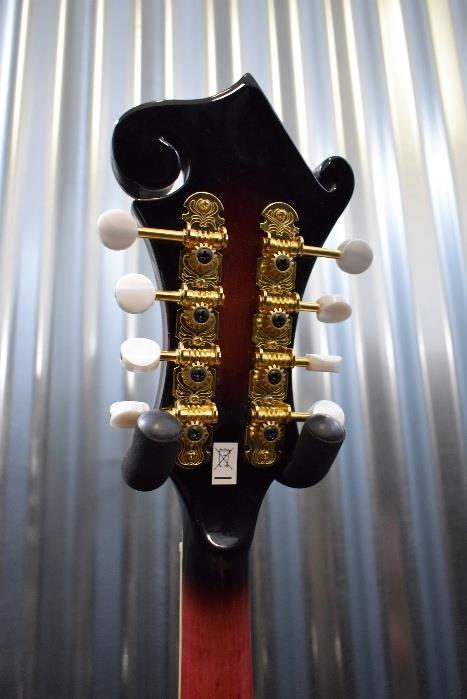 Washburn M3SWETWRK Mandolin in Trans Wine Red & Case B Stock #0088