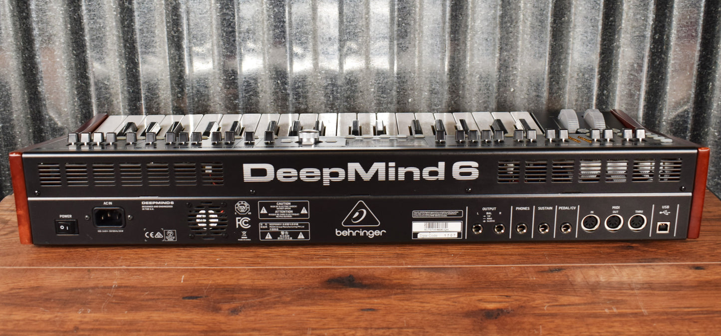 Behringer Deepmind 6 Voice Polyphonic Keyboard Synthesizer Used