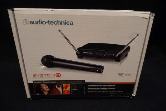 Audio Technica ATW-802 T8 Wireless Hand Held Microphone System #7006 *