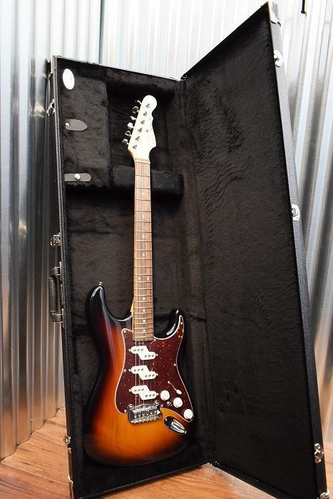 G&L Guitars USA Custom COMANCHE 3 Tone Sunburst Electric Guitar & Case #7454