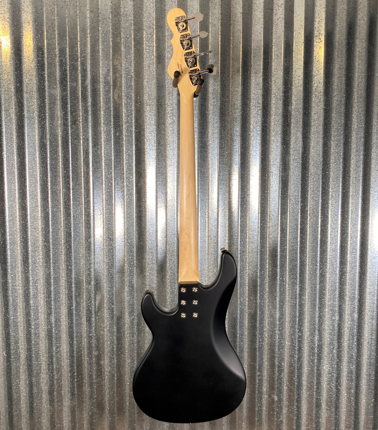G&L USA Kiloton Jet Black Frost 4 String Bass & Bag #5180 Used