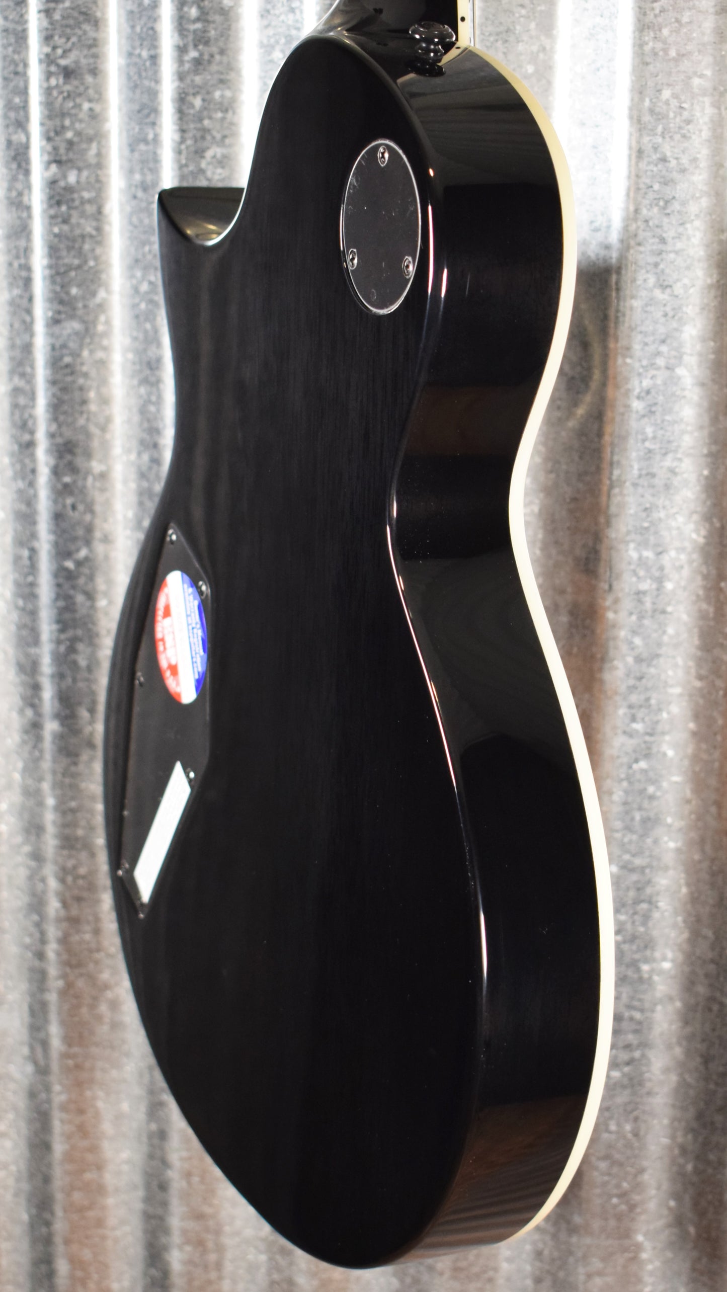 ESP LTD EC-1000T Flame Black Natural Burst Seymour Duncan Guitar LEC1000TFMBLKNB #0219 Demo