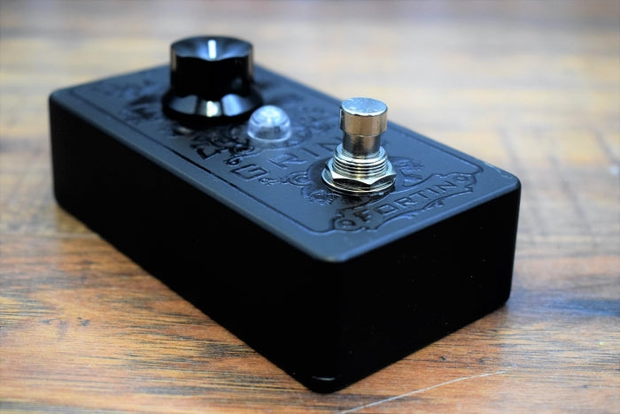 Fortin Amplification Grind Boost +20db Blackout Finish Guitar Effect Pedal Used