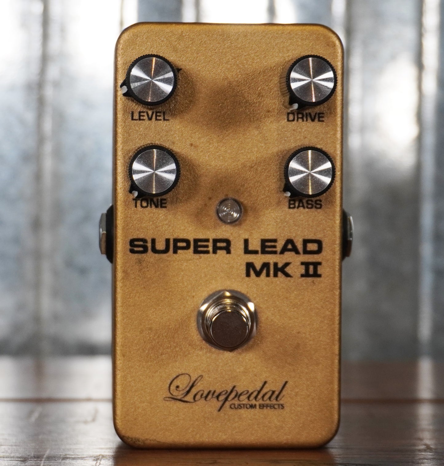 Lovepedal Superlead MKII Gold Distortion Guitar Effect Pedal Used