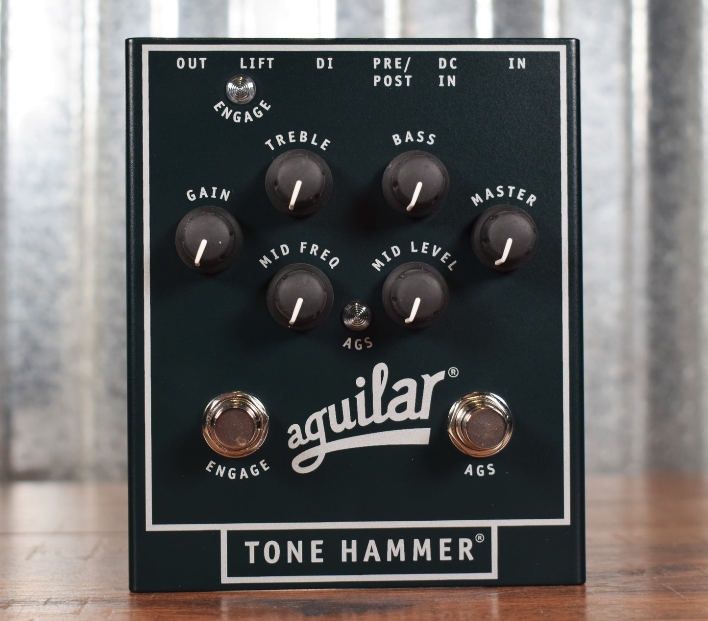Aguilar Tone Hammer Bass Preamp Direct Box Effect Pedal