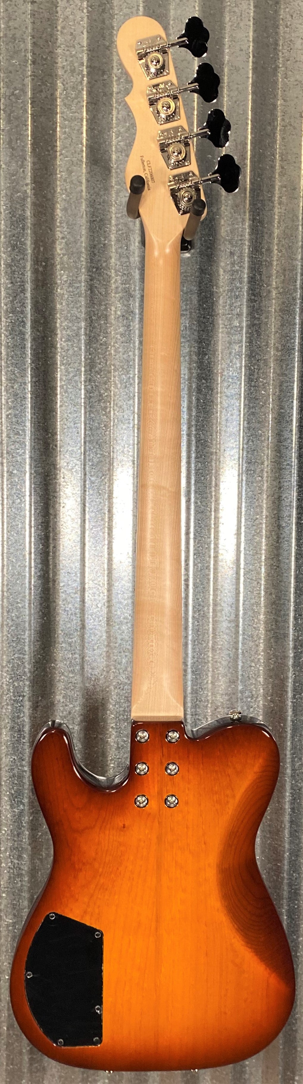 G&L USA ASAT Bass Old School Tobacco Sunburst 4 String Bass & Case #6007