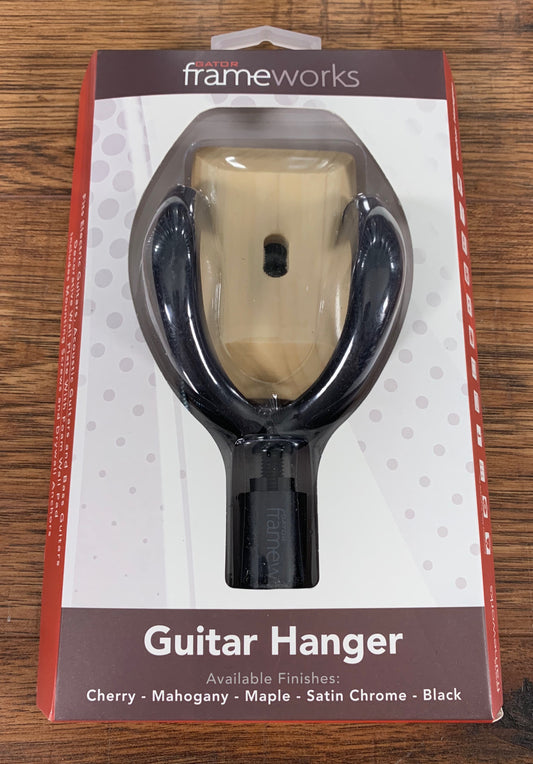 Gator Frameworks GFW-GTR-HNGRMPL Guitar Wall Hanger Maple